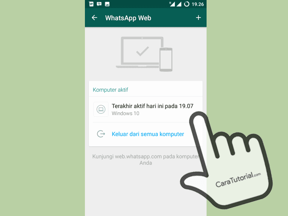 WhatsApp Web Aktif
