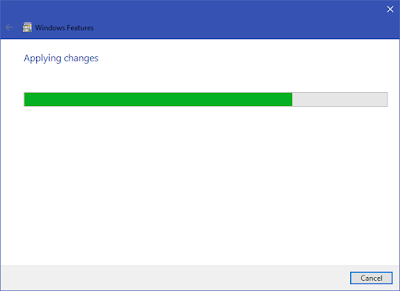 Applying changes Applying changes
