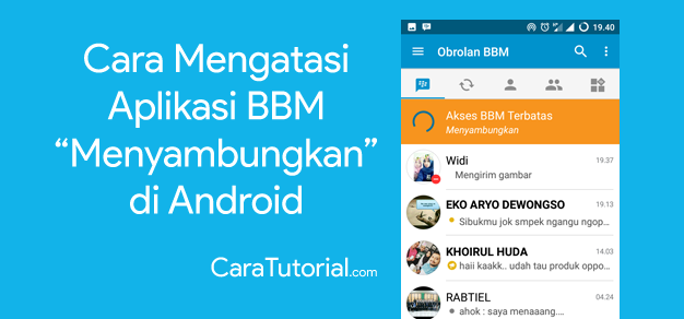 Cara Agar BBM Tidak Menyambungkan di Android Cara Agar BBM Tidak Menyambungkan di Android