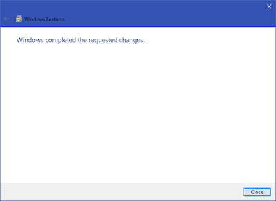Windows completed the requested changes Windows completed the requested changes