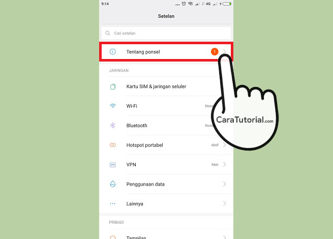 Cara Mengaktifkan Opsi Pengembang di HP Xiaomi Android
