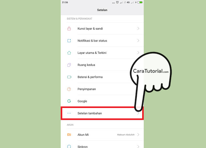 Cara Mengaktifkan Opsi Pengembang di HP Xiaomi Android