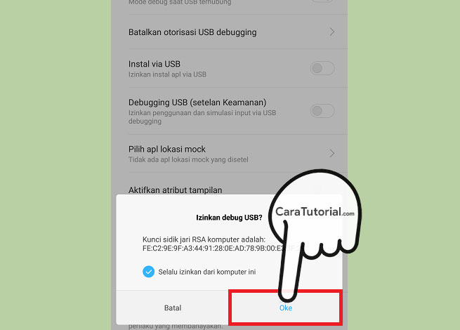 Cara Mengaktifkan USB Debugging di HP Xiaomi Android