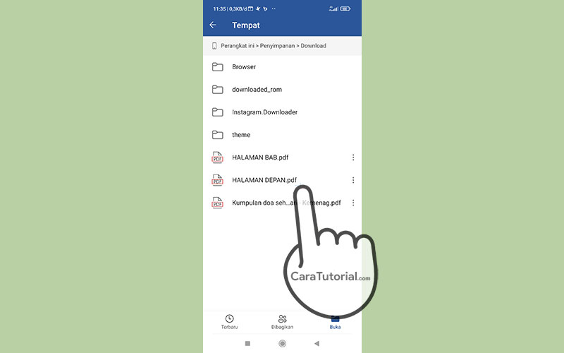 Cara Edit File PDF di HP Android 1