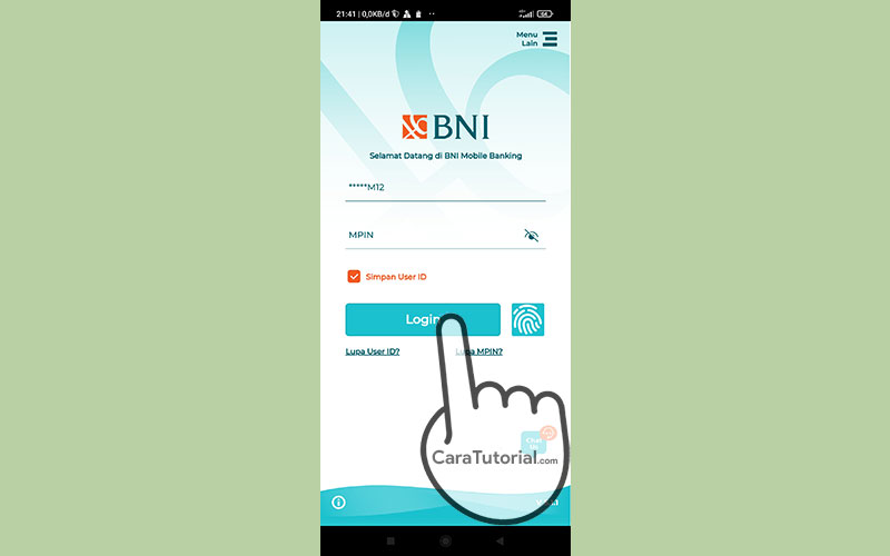 Login Aplikasi BNI Mobile Banking Login Aplikasi BNI Mobile Banking